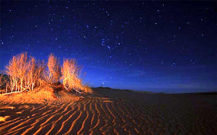 انواع گردشگری گردشگری نجوم و کویر